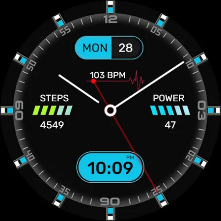 Minima 9 Watchface screenshot 16