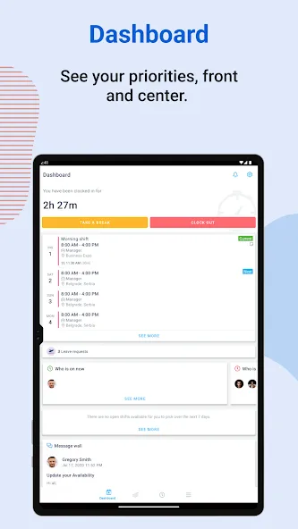 Humanity Schedule by TCP screenshot 5