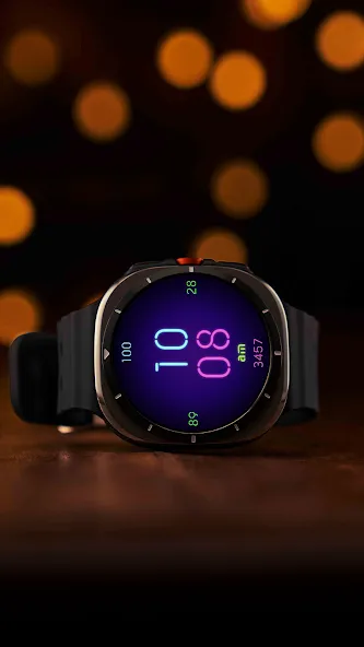 Neon Watch Face screenshot 4