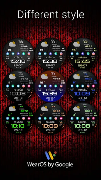 PW81 Big Digital Weather Watch screenshot 2