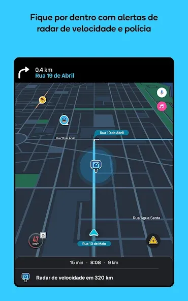 Waze – GPS e Trânsito ao vivo screenshot 11