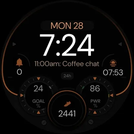 Dream 154 Digital Watch face screenshot 13