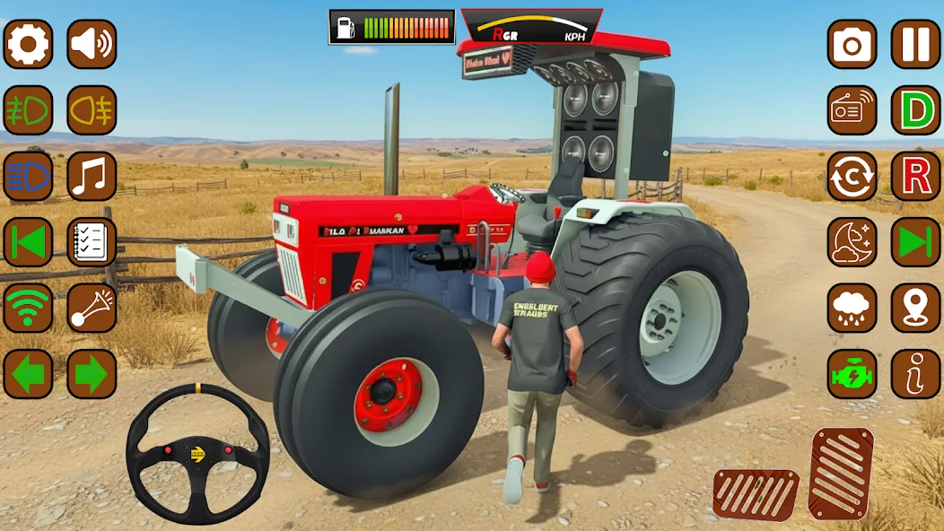 Indian Tractor Farming Game 3D screenshot 7