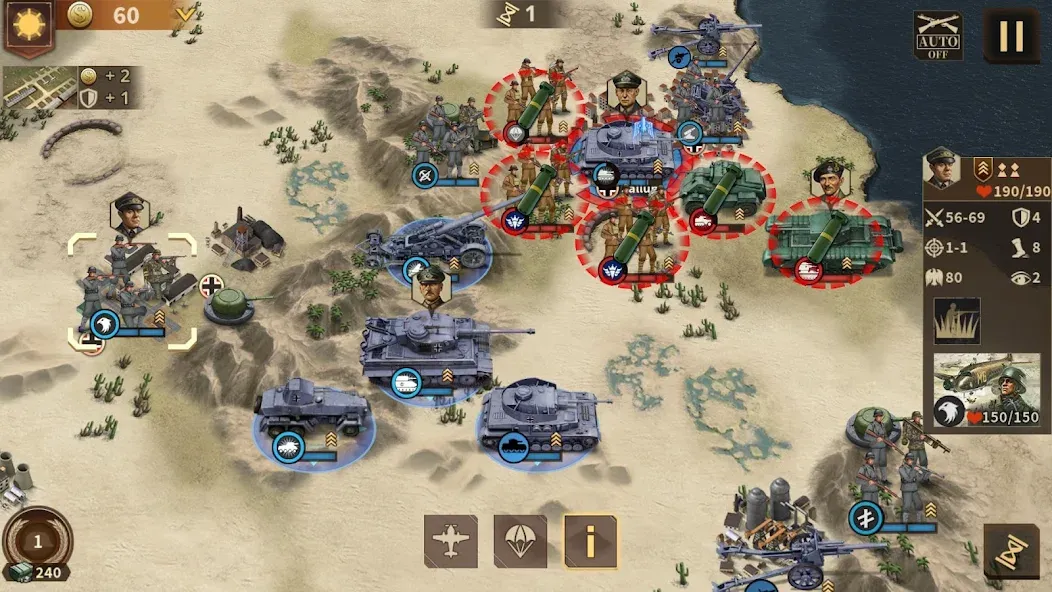 Glory of Generals 3 - WW2 SLG screenshot 7