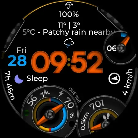 Watch Face CUE168 screenshot 8