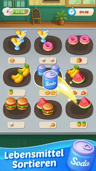 Essen Sortieren: Puzzlespiel screenshot 3