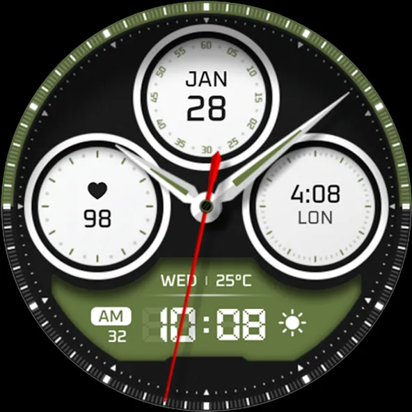Watch face 10h08.com #117 screenshot 29
