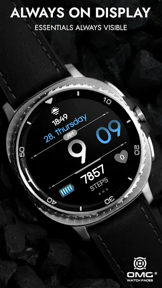 OMG 458 - Minimal Watch Face screenshot 7
