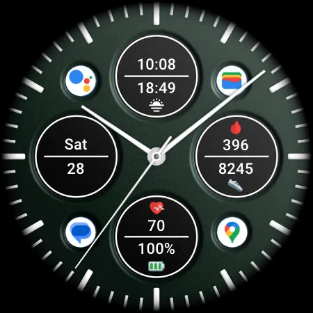DADAM127: Analog Watch Face screenshot 21
