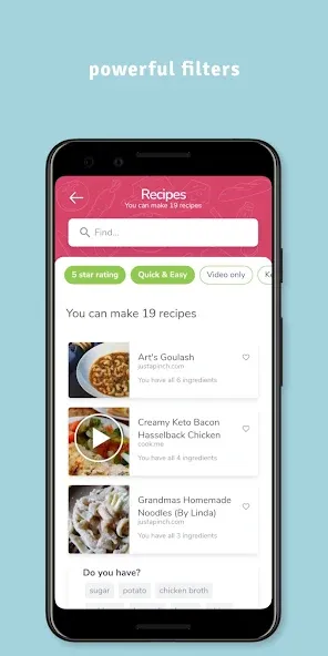 SuperCook - Recipe Generator screenshot 3