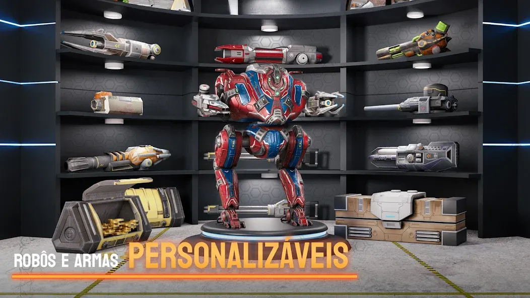 Mech Wars - Batalhas online screenshot 6