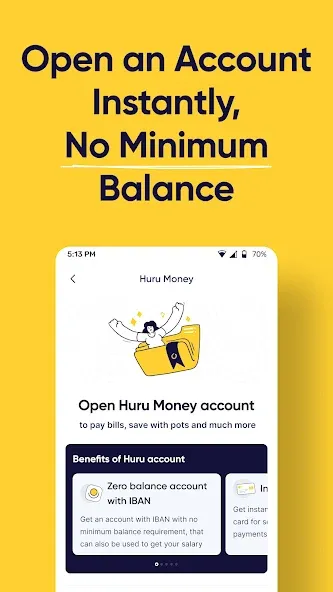 Huru: Zero Balance UAE Account screenshot 17