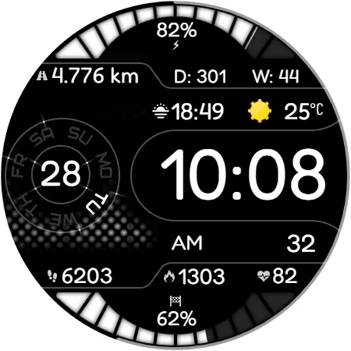 DIGI KLATRON CTS62 Watch face screenshot 15