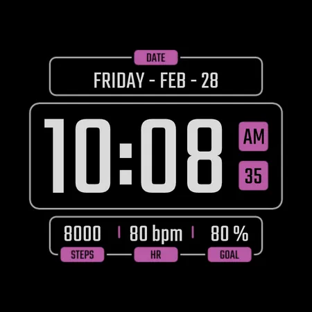 DADAM50: AMOLED Watch Face screenshot 21