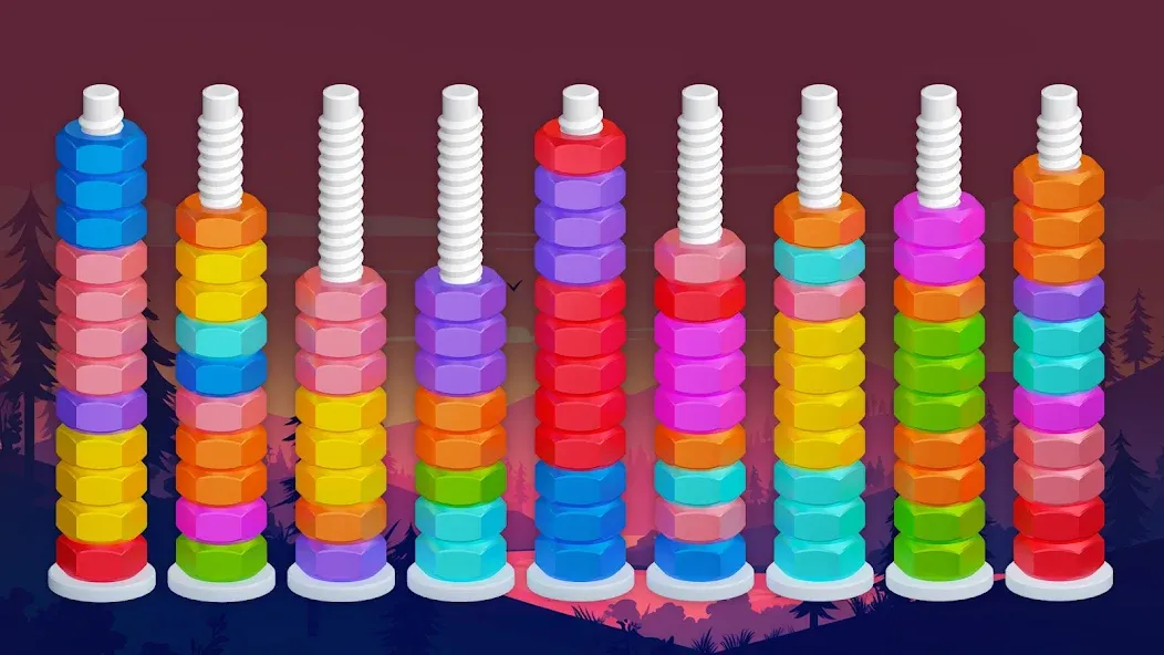 Nut Puzzle - Nut Sort Games screenshot 3