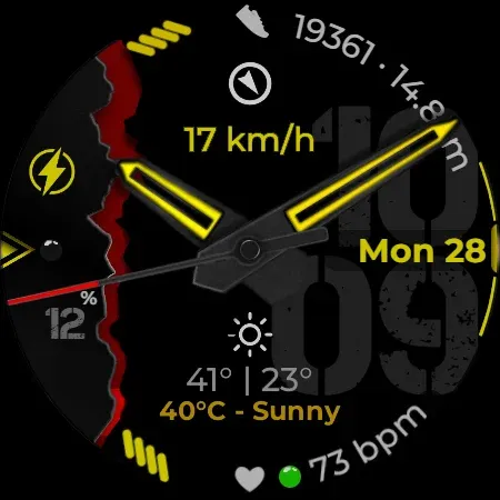 Watch Face CUE158 screenshot 11