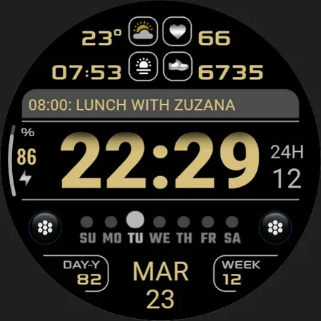 PW72 Sport Digi Watch Face screenshot 31