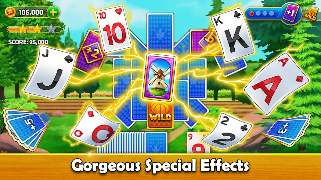 Solitaire Tripeaks - Farm Trip screenshot 1