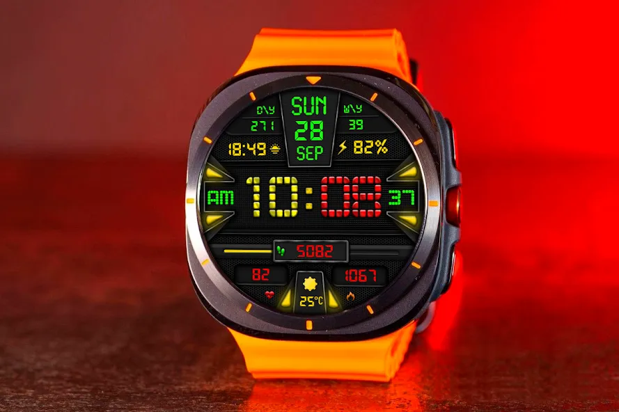 DIGI INTLANCE CTS61 Watch face screenshot 3