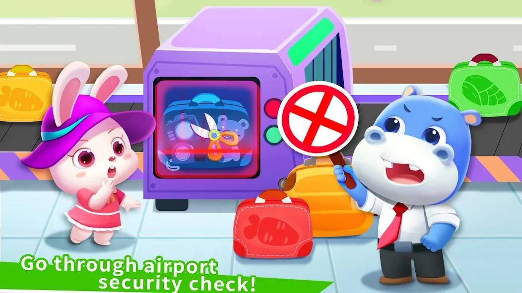 Baby Panda's Airport screenshot 3