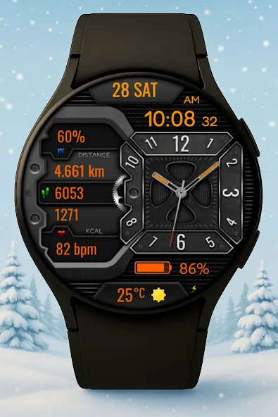 Chronocore Hybrid Watch Face screenshot 4
