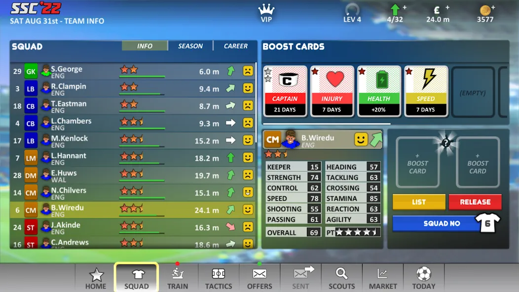 SSC '22 - 超级足球冠军 screenshot 16