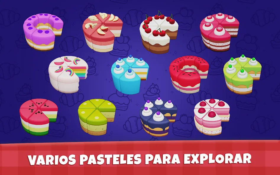 Cake Sort - clasificar tartas screenshot 15