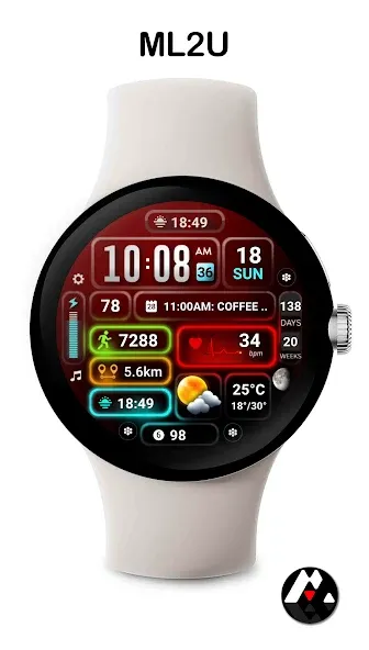 ML2U 251 Watch Face screenshot 7