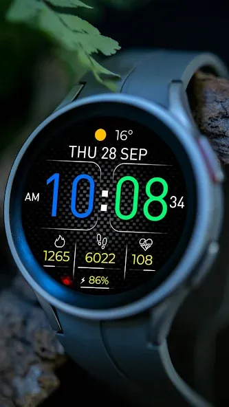 Digital DIGR URX07 Watch face screenshot 4