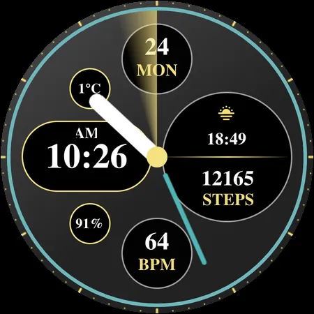 Pure Classic Watch Face screenshot 5