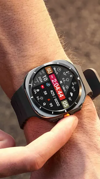 N-SPORT711 MultiNews WatchFace screenshot 1