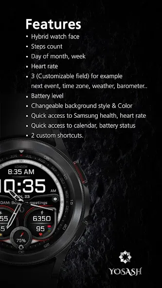 H380 Hybrid Watch Face screenshot 5