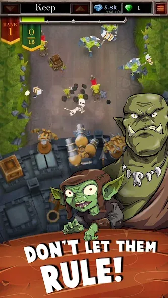 Castle Fusion Idle Clicker screenshot 1