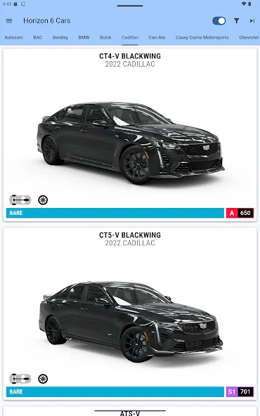 Horizon 6 Cars screenshot 19