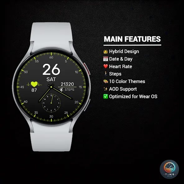 Regal Time Watch Face screenshot 2