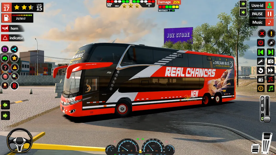 Coach Bus Real Bus Simulator screenshot 3