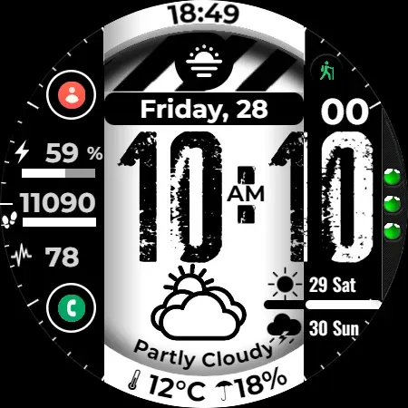 Watch Face CUE148 screenshot 15