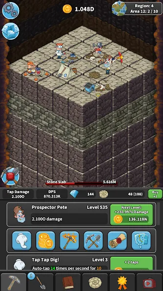 Tap Tap Dig: Idle Clicker Game screenshot 5