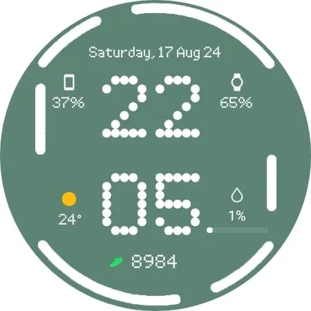 GRBL Nothing 2 Glyph Watchface screenshot 22