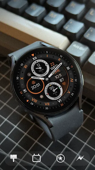 Dream 162 Bronze Watch Face screenshot 5