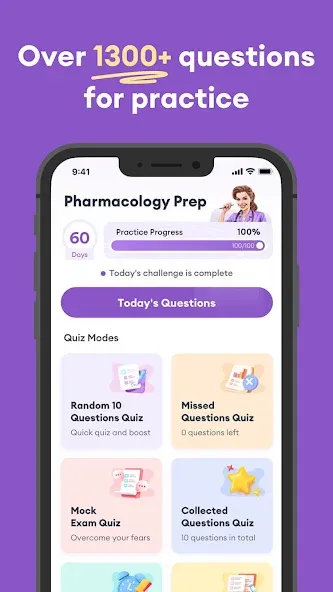 Pharmacology Exam for Nursing screenshot 1