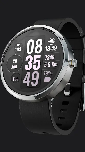 Column Watch Face screenshot 6