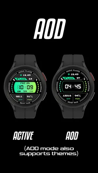 Phantom - LCD v4 | watch face screenshot 6