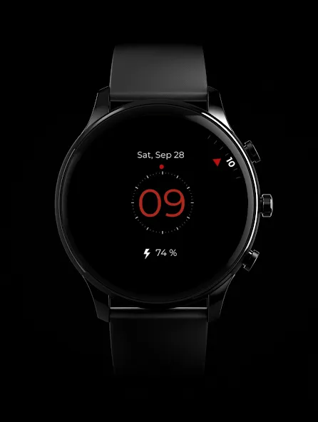 Simple Minimal watch face screenshot 3