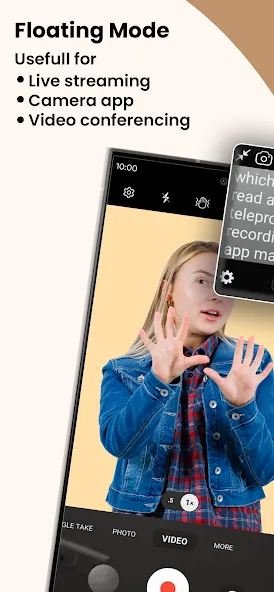 Teleprompter with Video Audio screenshot 1