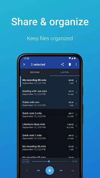 Easy Voice Recorder screenshot 4