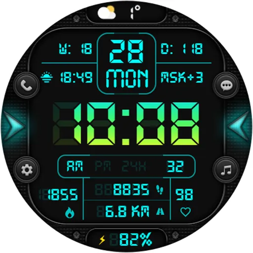 DIGI DANALOT Watch face screenshot 24