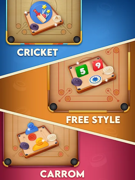 Carrom Cricket: Disc Pool Game screenshot 12