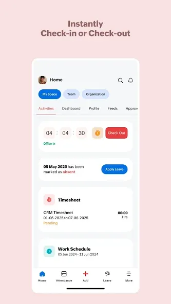 Zoho People - HR Management screenshot 1