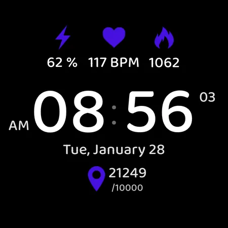 Power Tracker Watch Face screenshot 6